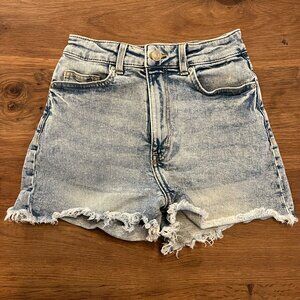 High Waist Denim Shorts